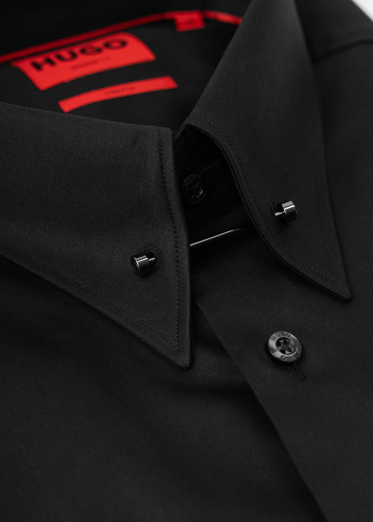 Men's Shirts Hugo Black