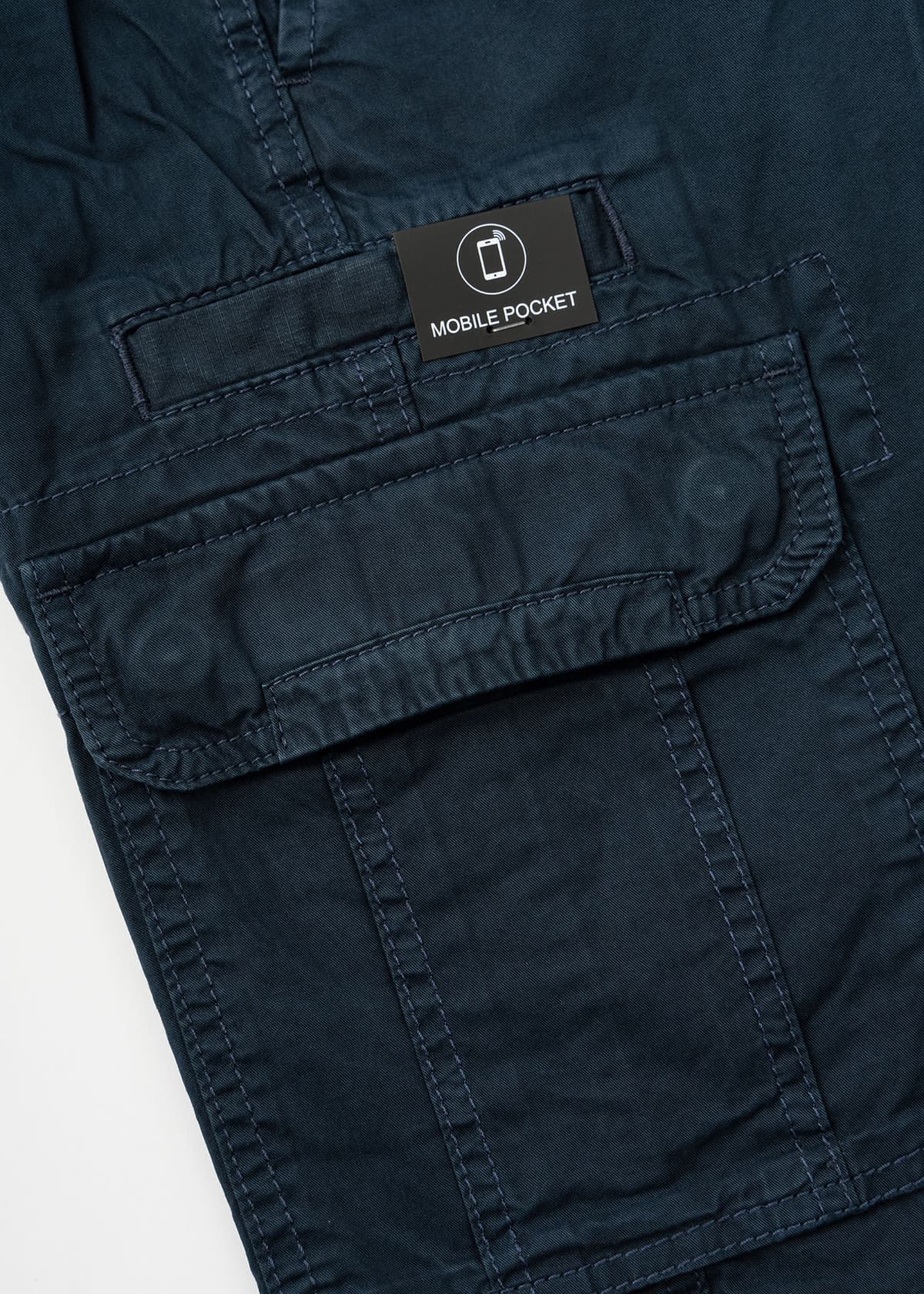 Men's Chino Shorts Bugatti Sportswear Blue