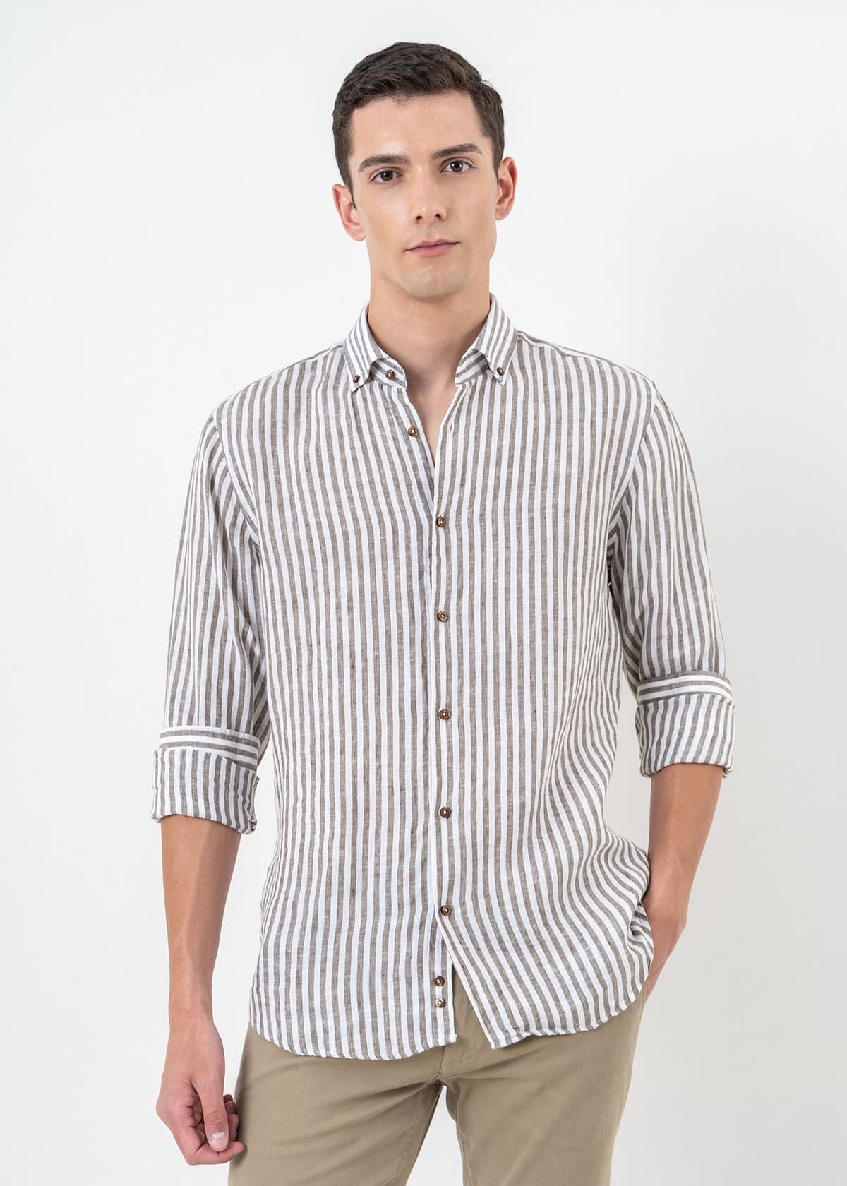 Men's Shirts Fragosto Blue