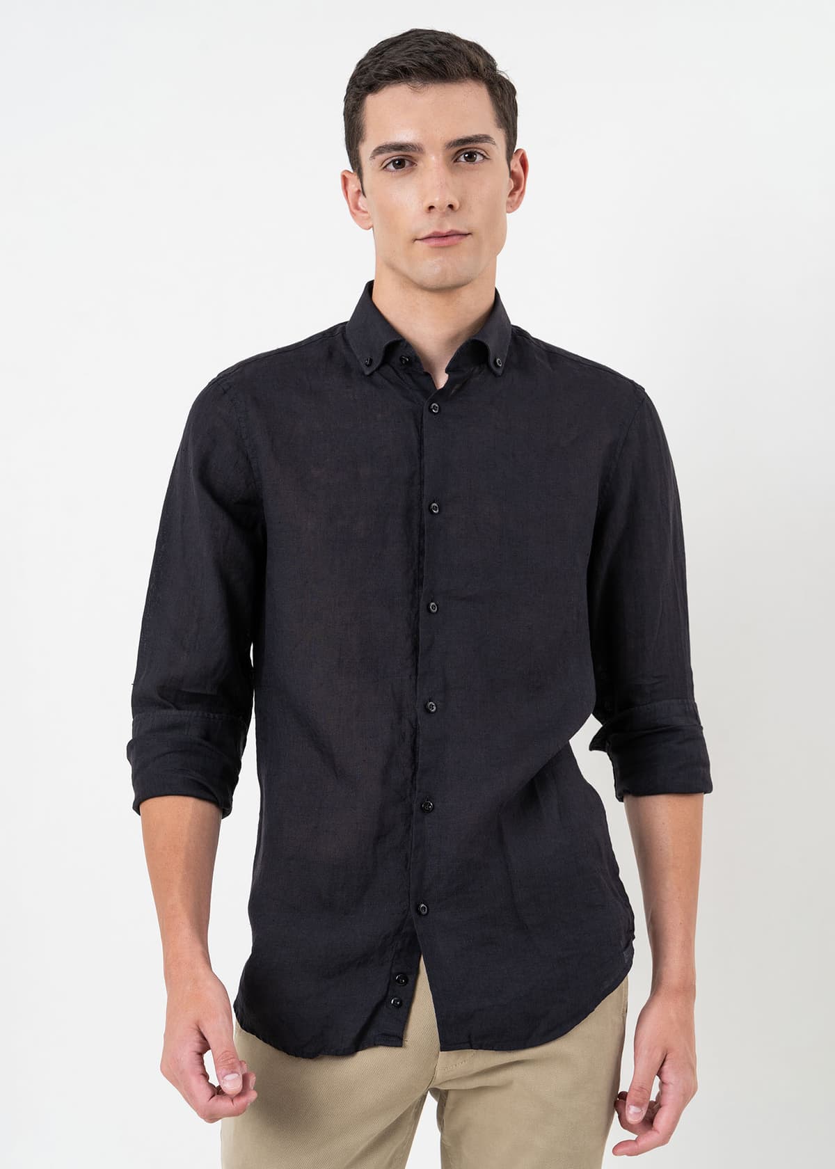 Men's Shirts Fragosto Black