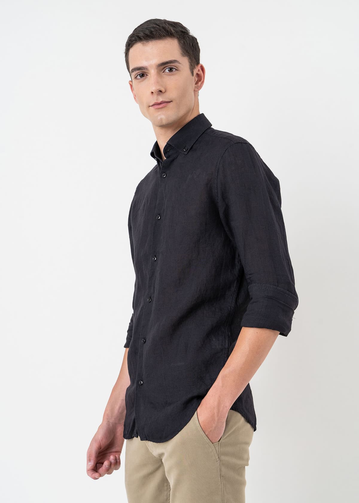 Men's Shirts Fragosto Black