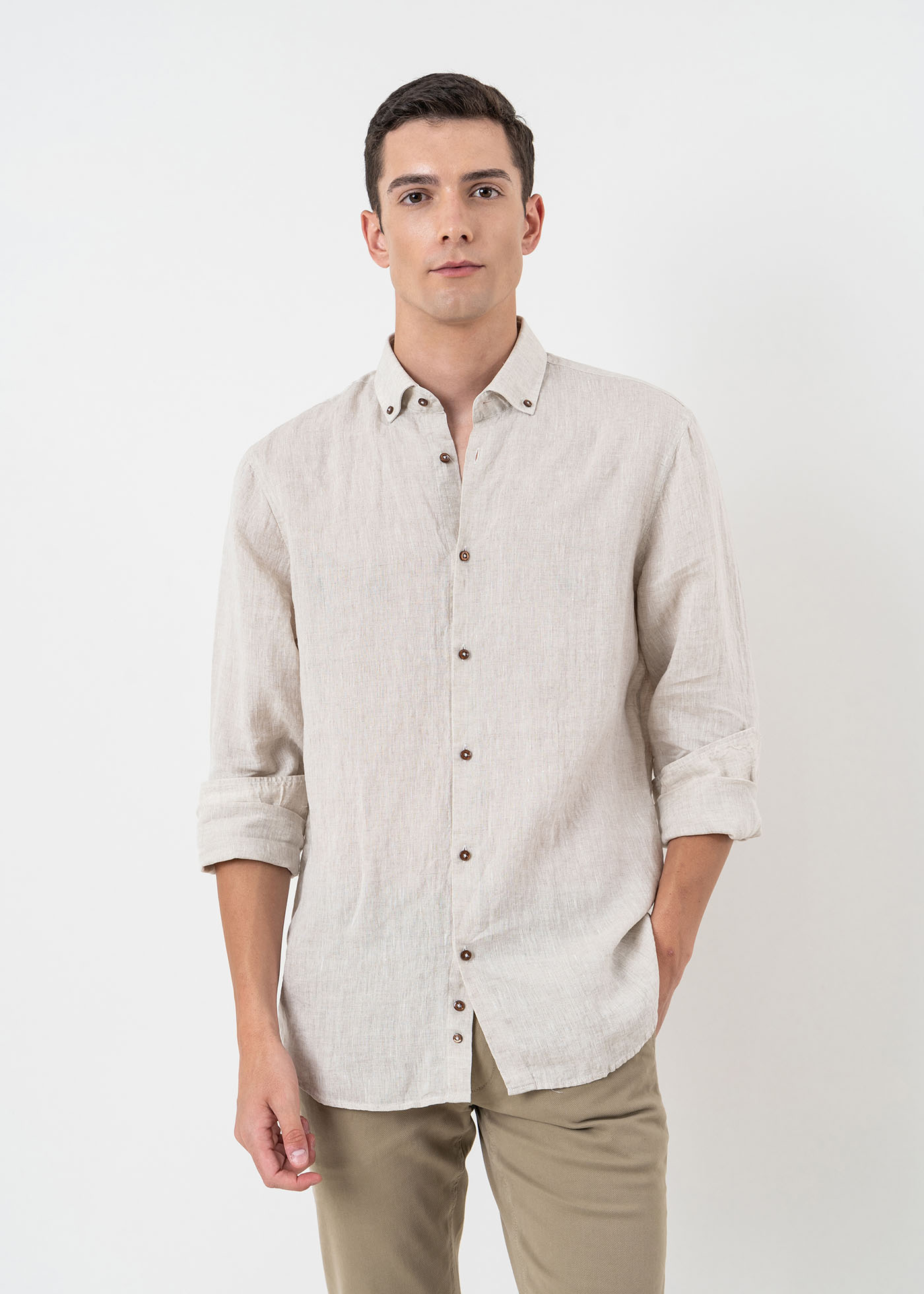 Men's Shirts Fragosto Black