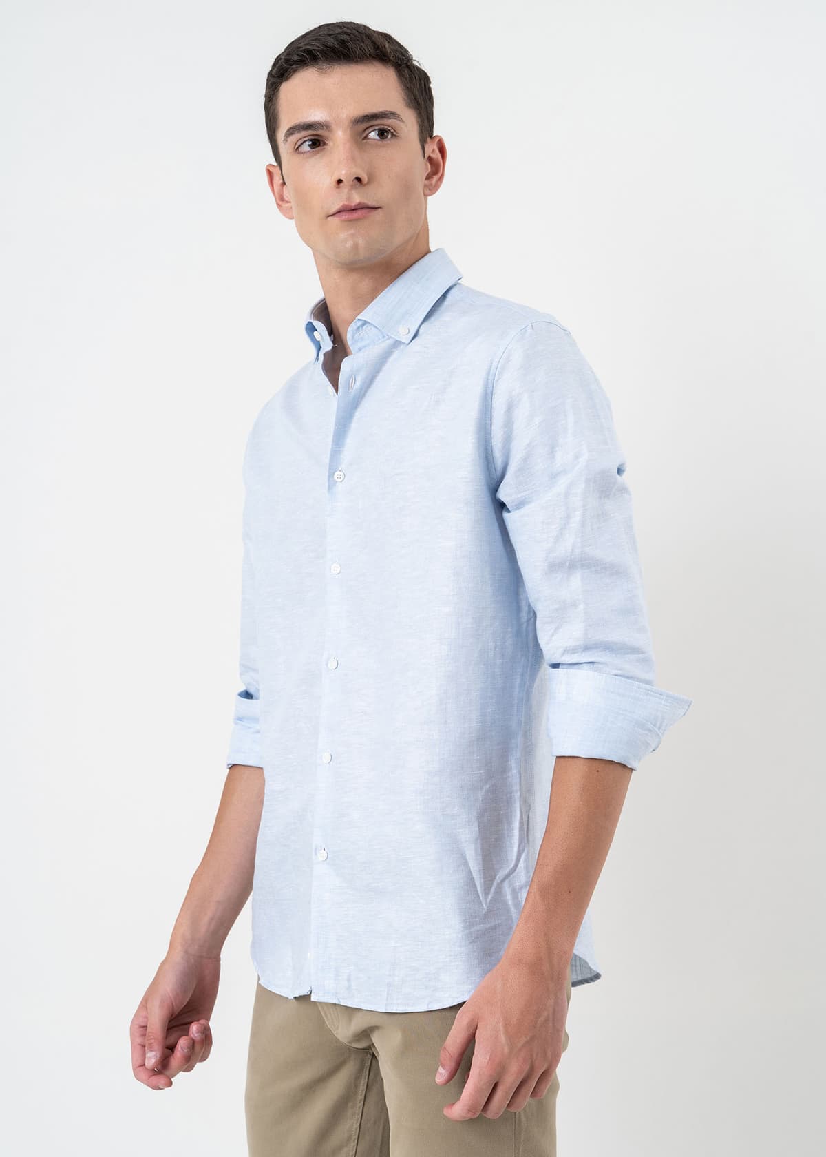 Men's Shirts Fragosto Blue