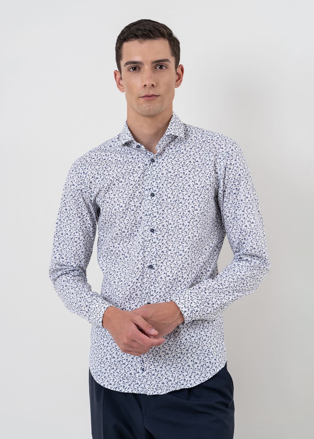 Men's Shirts Ivergano White