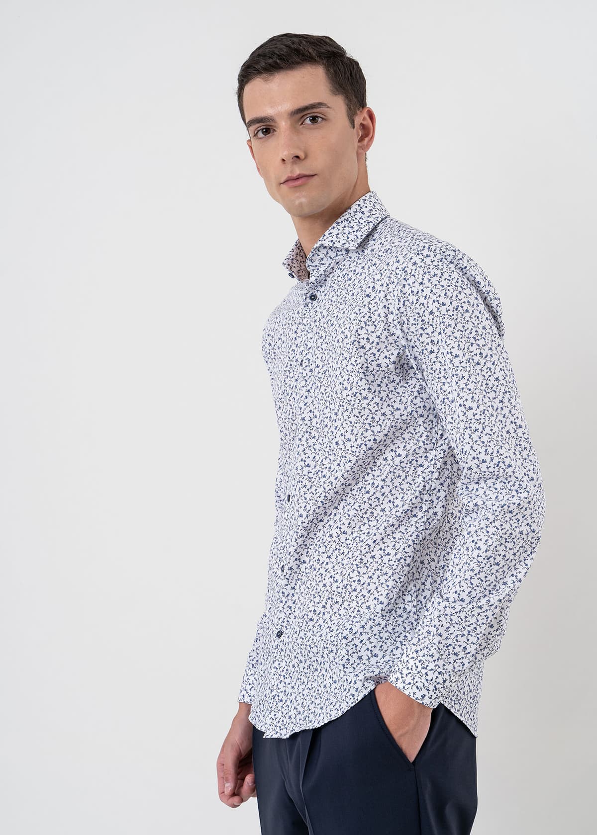 Men's Shirts Ivergano White