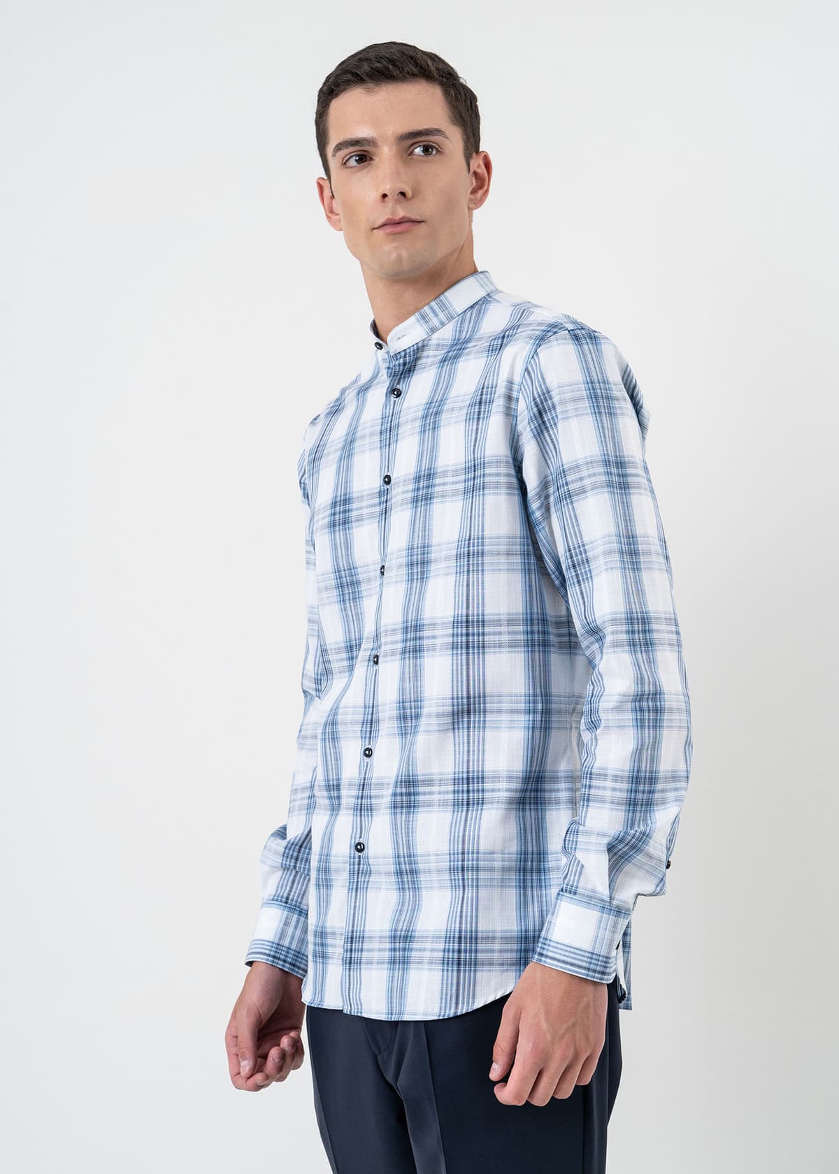 Men's Shirts Fragosto Blue