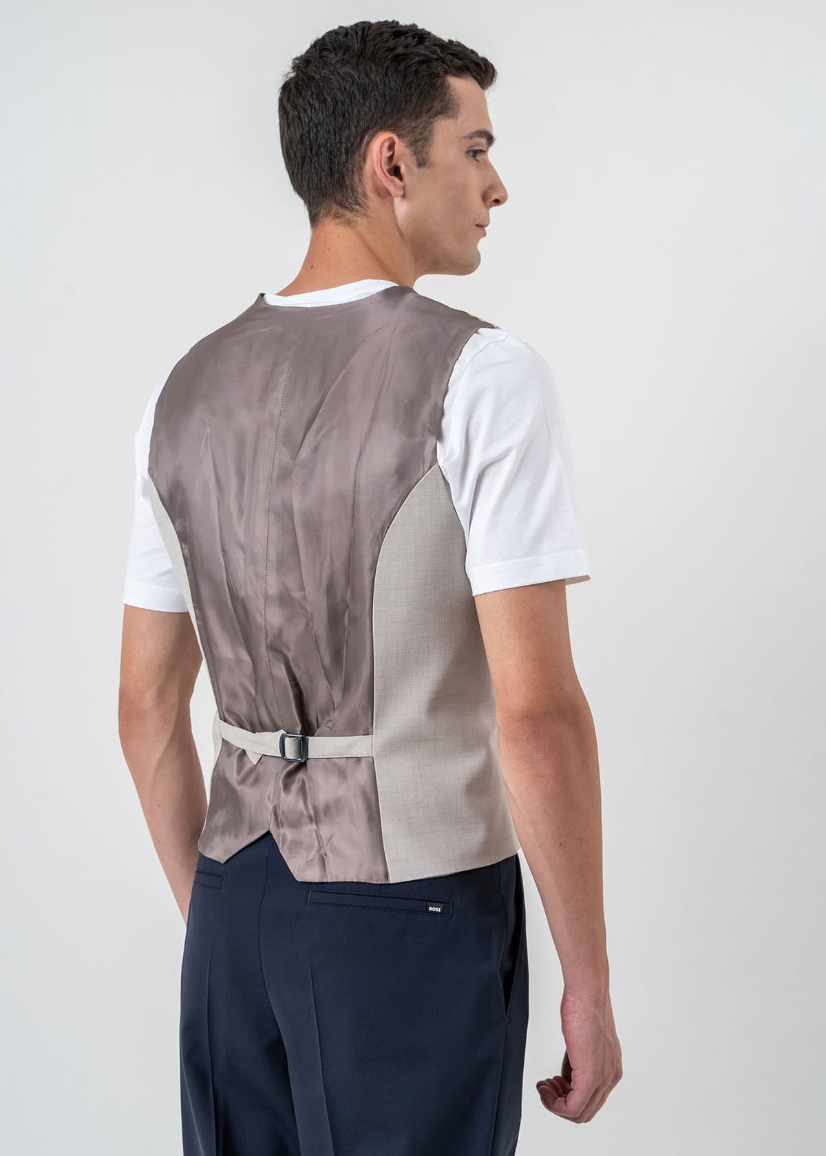 Men's Vests Fragosto Beige