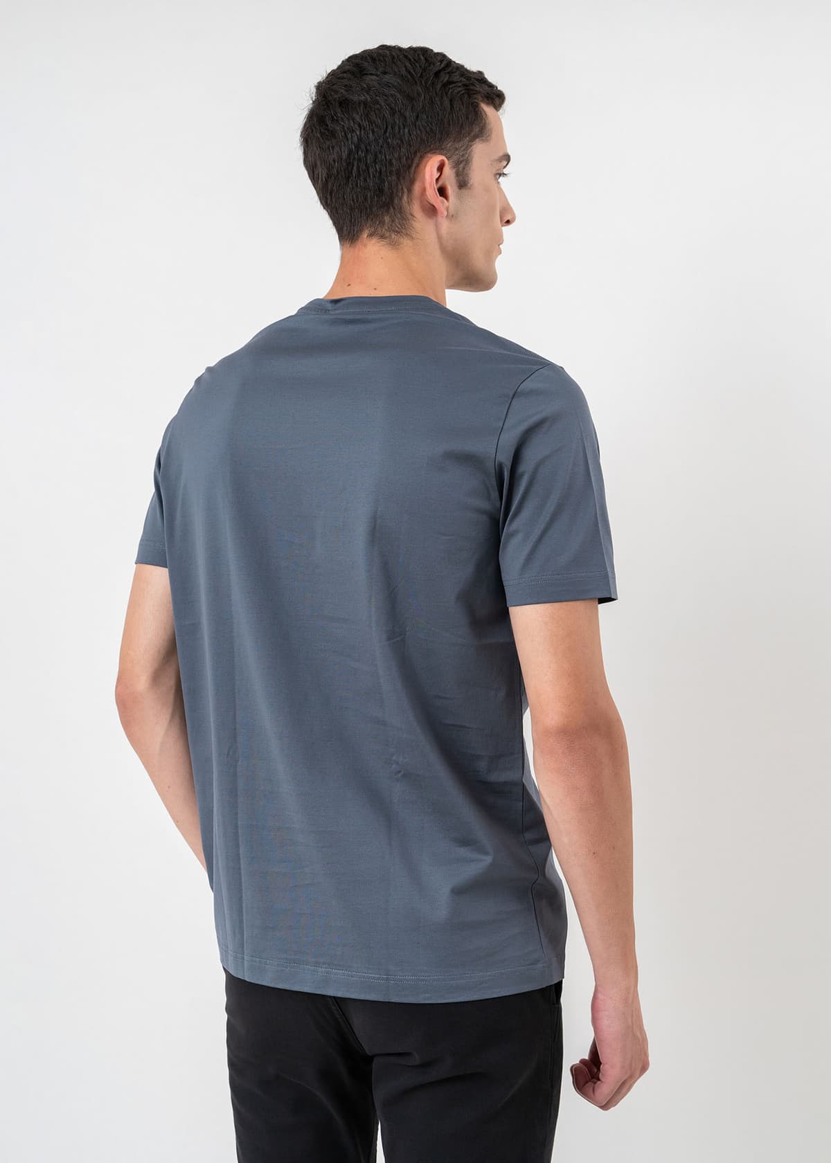 Nino Marini T Shirt της σειράς Basic - 82100 750130 029 Grey