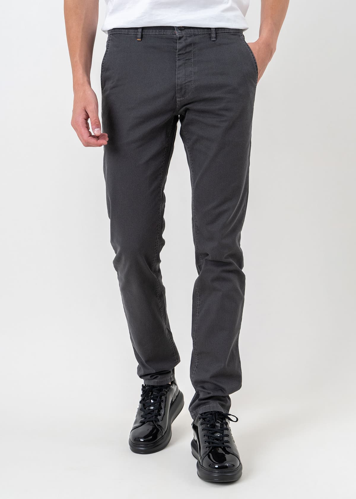 BOSS Υφασμάτινο Παντελόνι της σειράς Chino