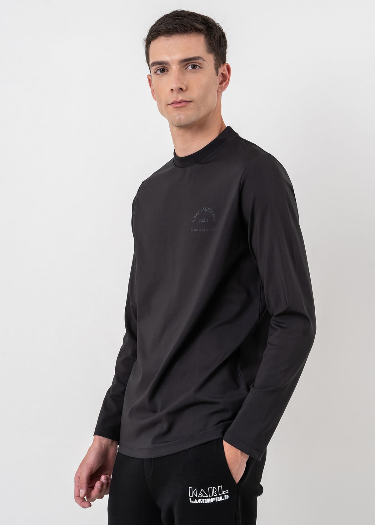 Men's T-Shirts Karl Lagerfeld Black