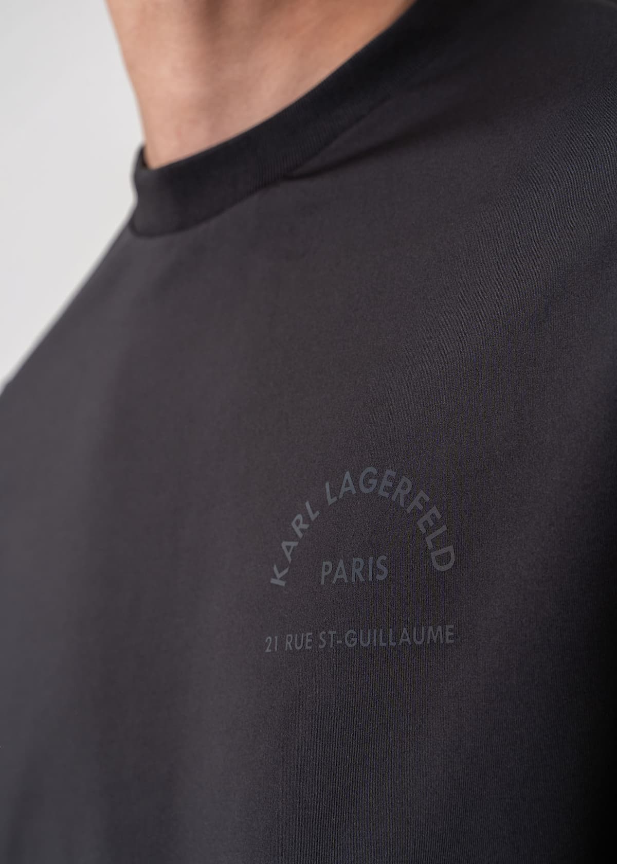 Men's T-Shirts Karl Lagerfeld Black