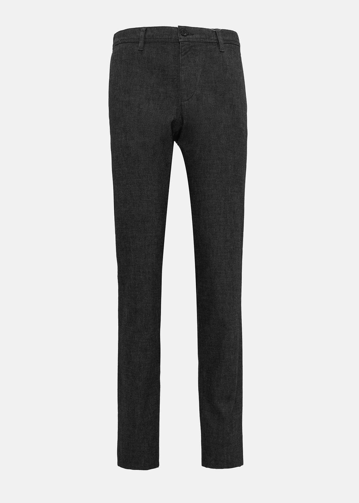 Alberto Chino Παντελόνι της σειράς Rob - 6287 1221 990 Black