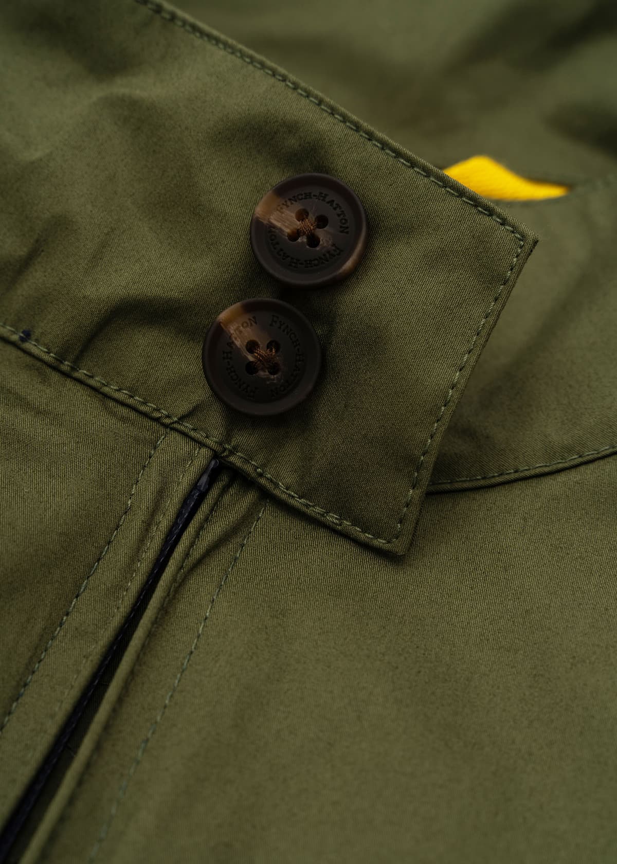 Men's Jackets Fynch Hatton Khaki
