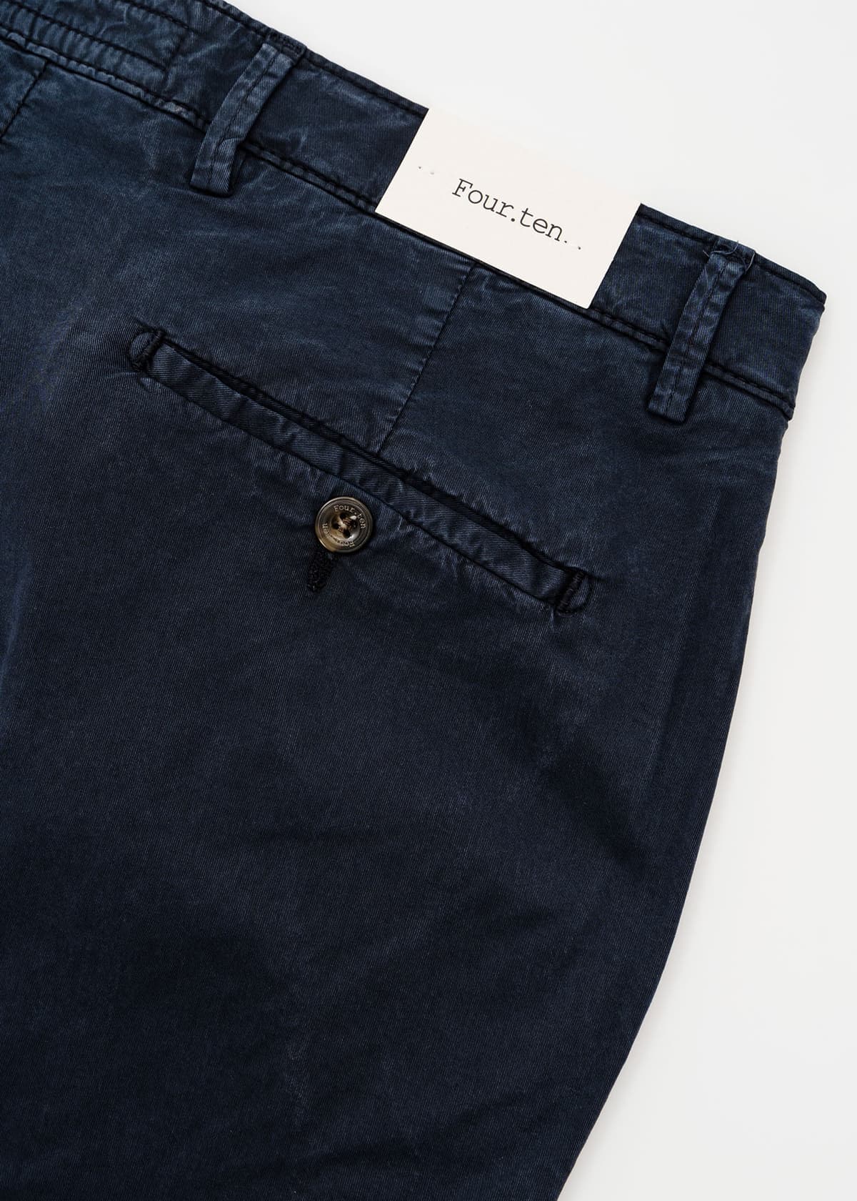 Four.ten Παντελόνι της σειράς Micro - T9132 123051 00011 Dark Blue