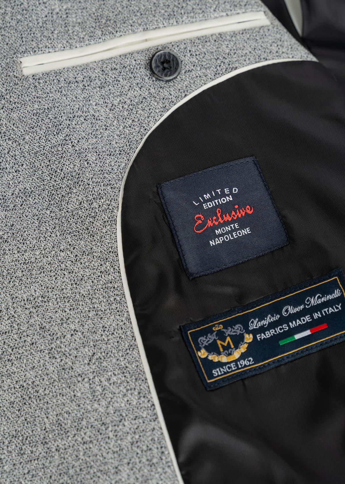 Men's Clothing Monte Napoleone Gray