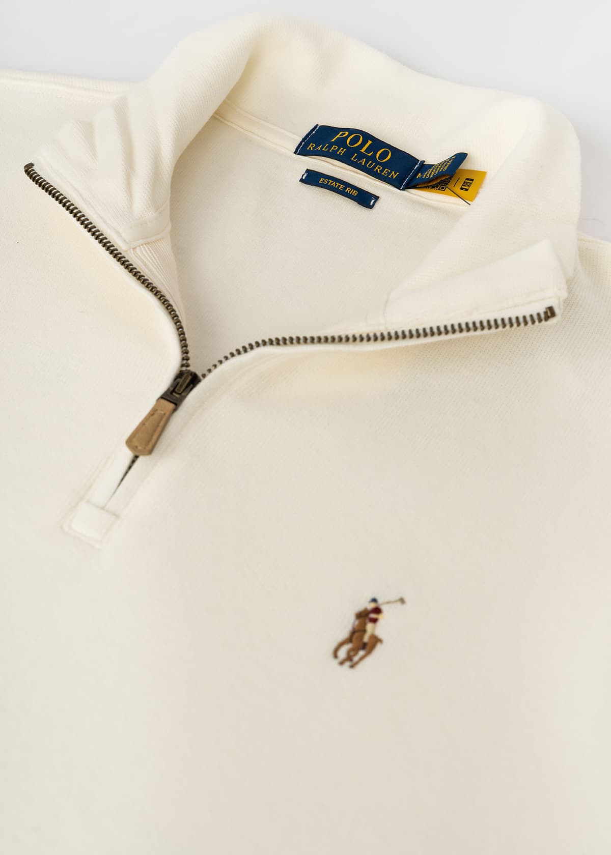 Polo Ralph Lauren Half Zip της σειράς Estate - 710671929 059 White