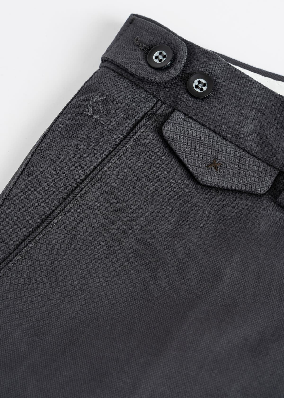 Men's Pants Monte Napoleone Gray