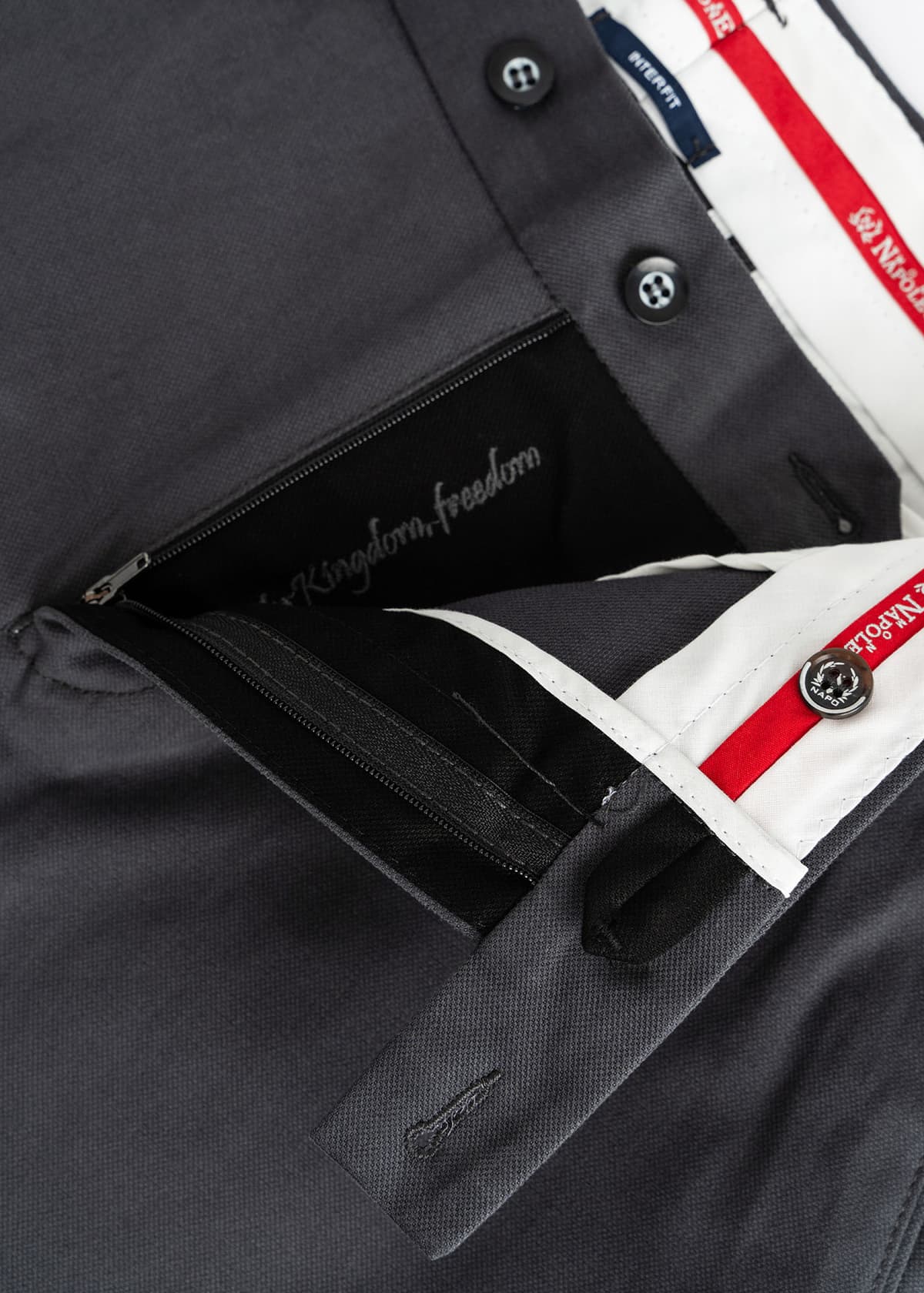 Men's Pants Monte Napoleone Gray