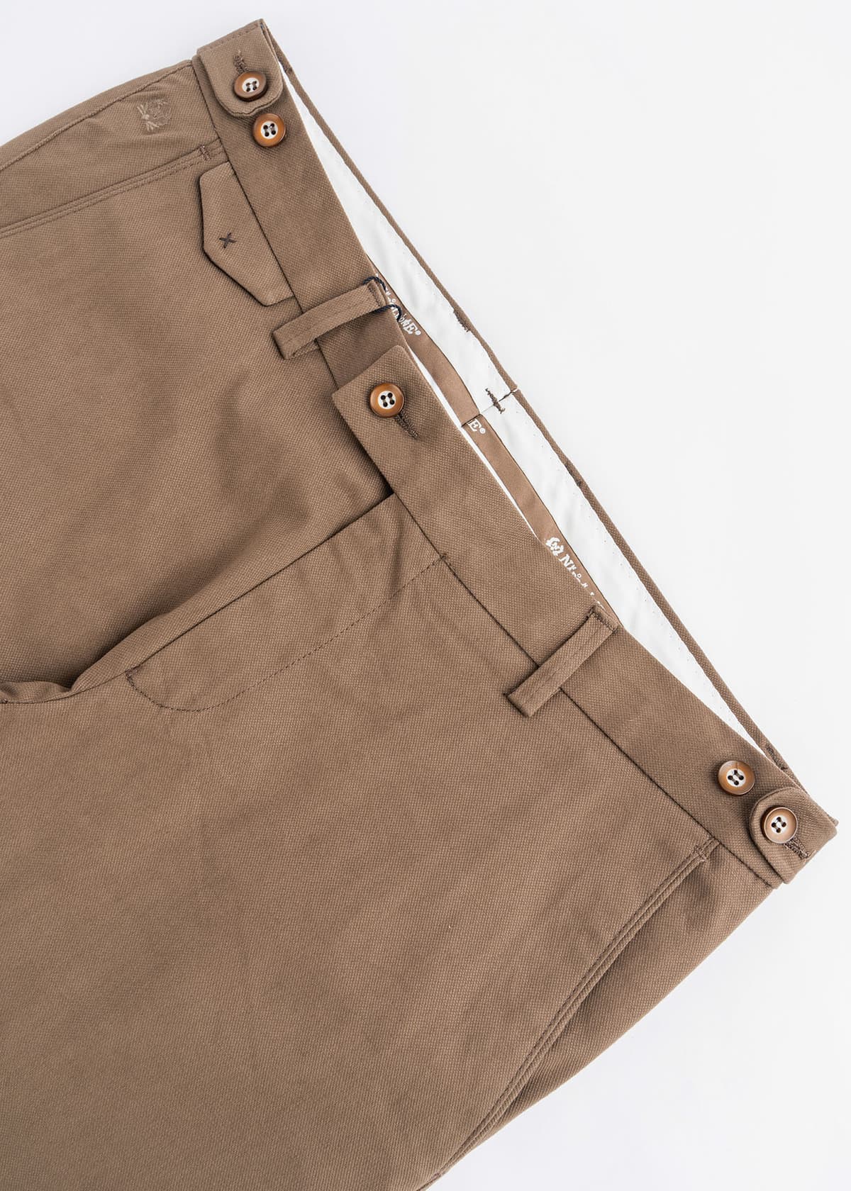 Men's Pants Monte Napoleone Brown
