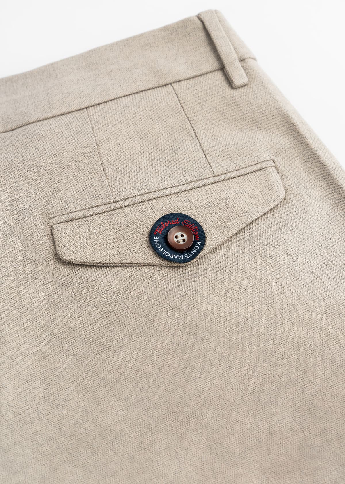 Men's Chino Pants Monte Napoleone Beige