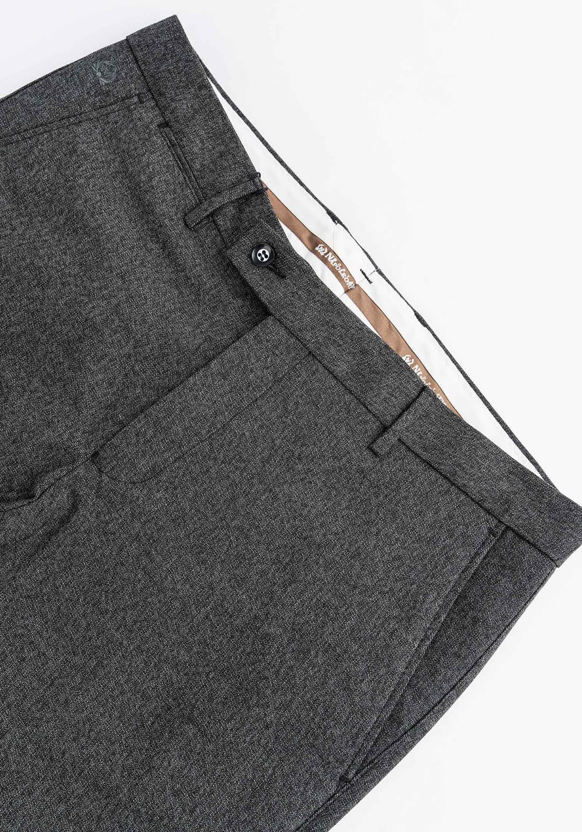 Men's Chino Pants Monte Napoleone Gray