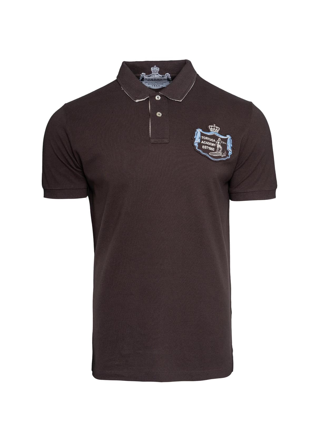 Men's Polo Shirts La Tortuga Brown