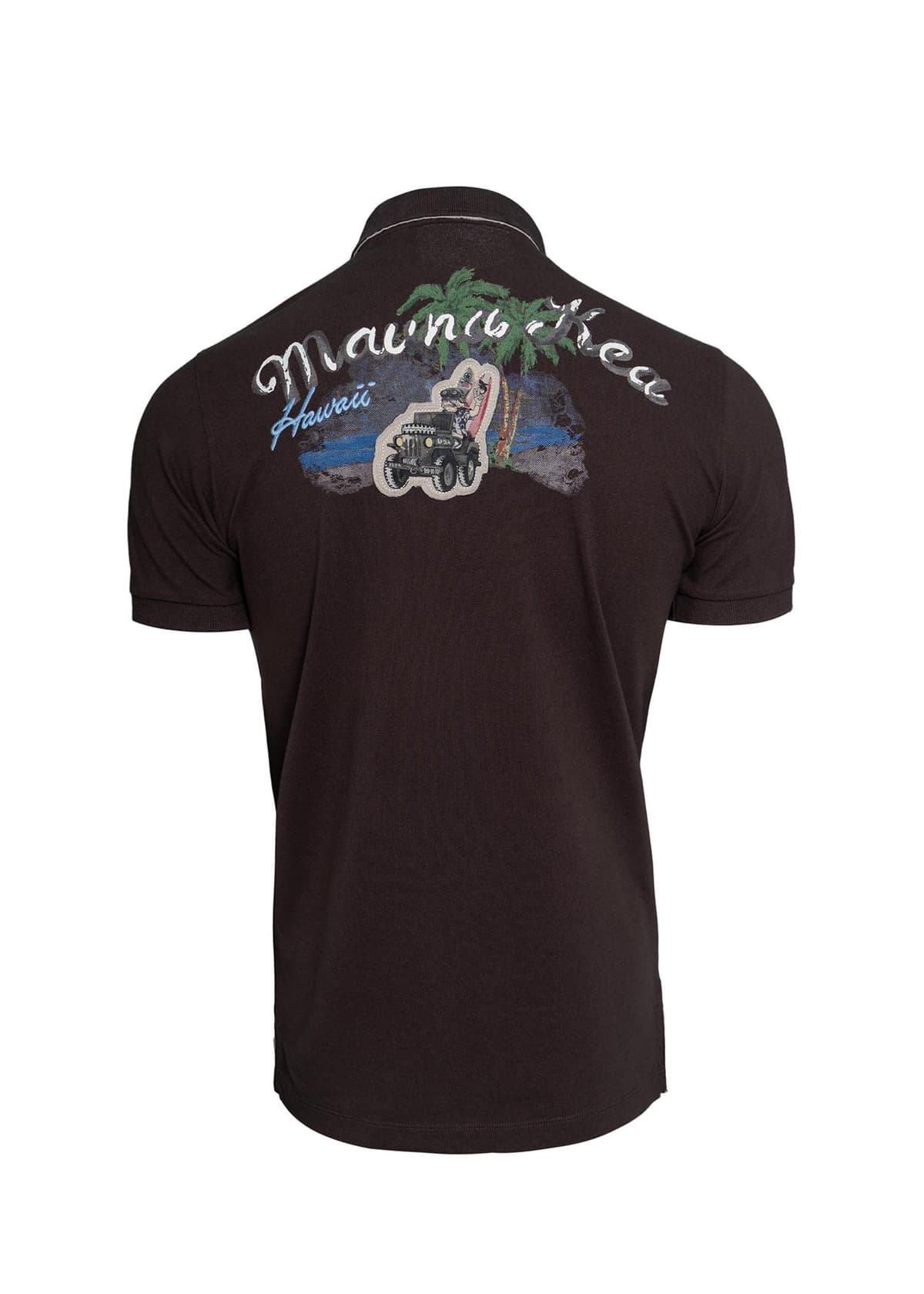 Men's Polo Shirts La Tortuga Brown