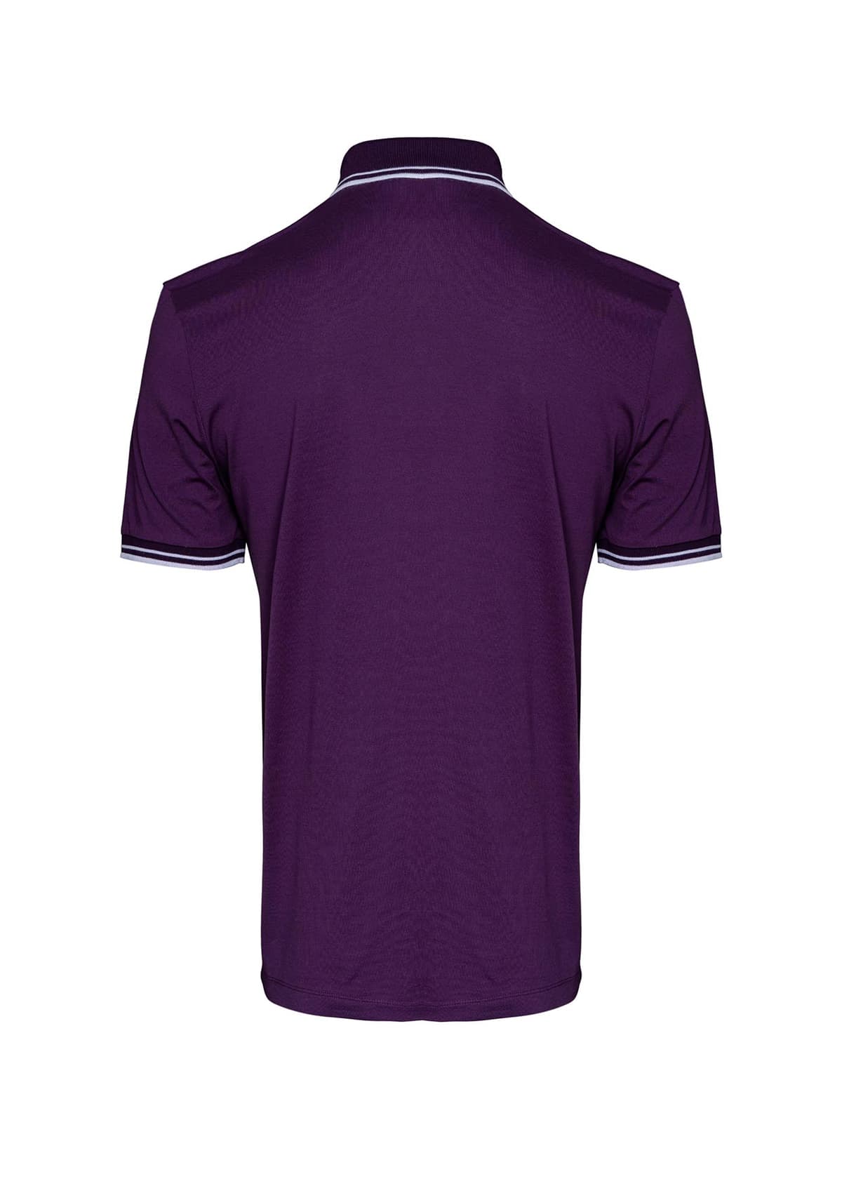 Men's Polo Shirts Versace Collection Purple