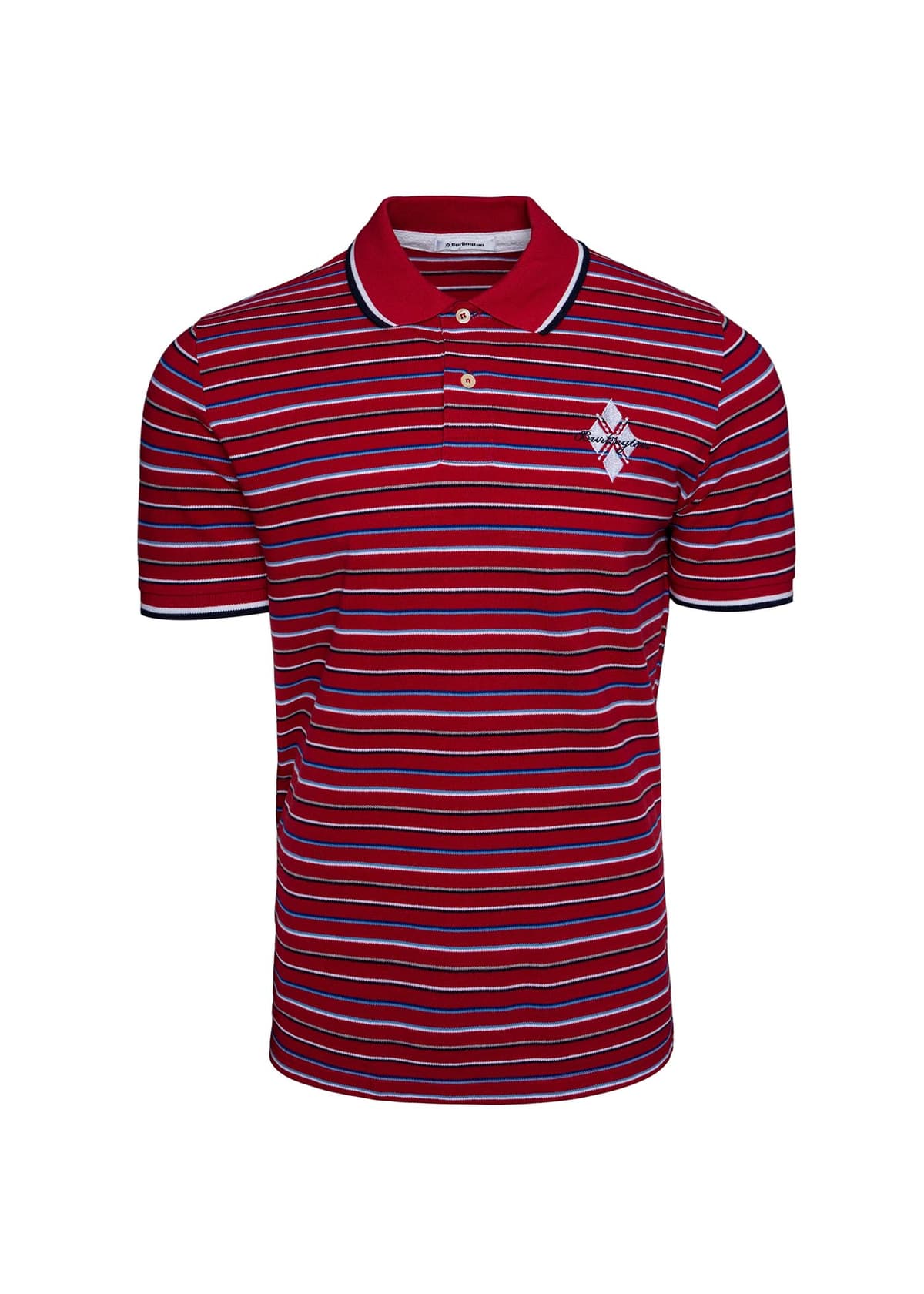 Men's Polo Shirts Burlington Red