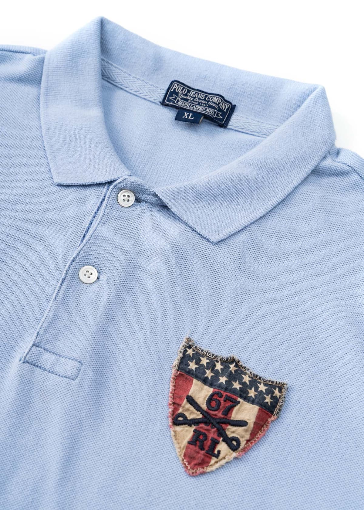 Polo Jeans Μπλούζα της σειράς Jalen - CM12S MPK0101 Panama Blue