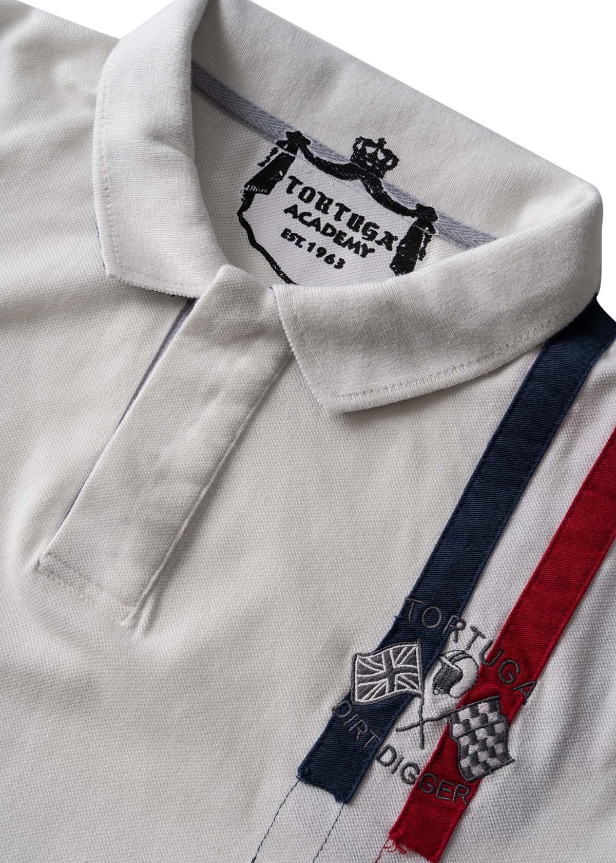 Men's Polo Shirts La Tortuga White