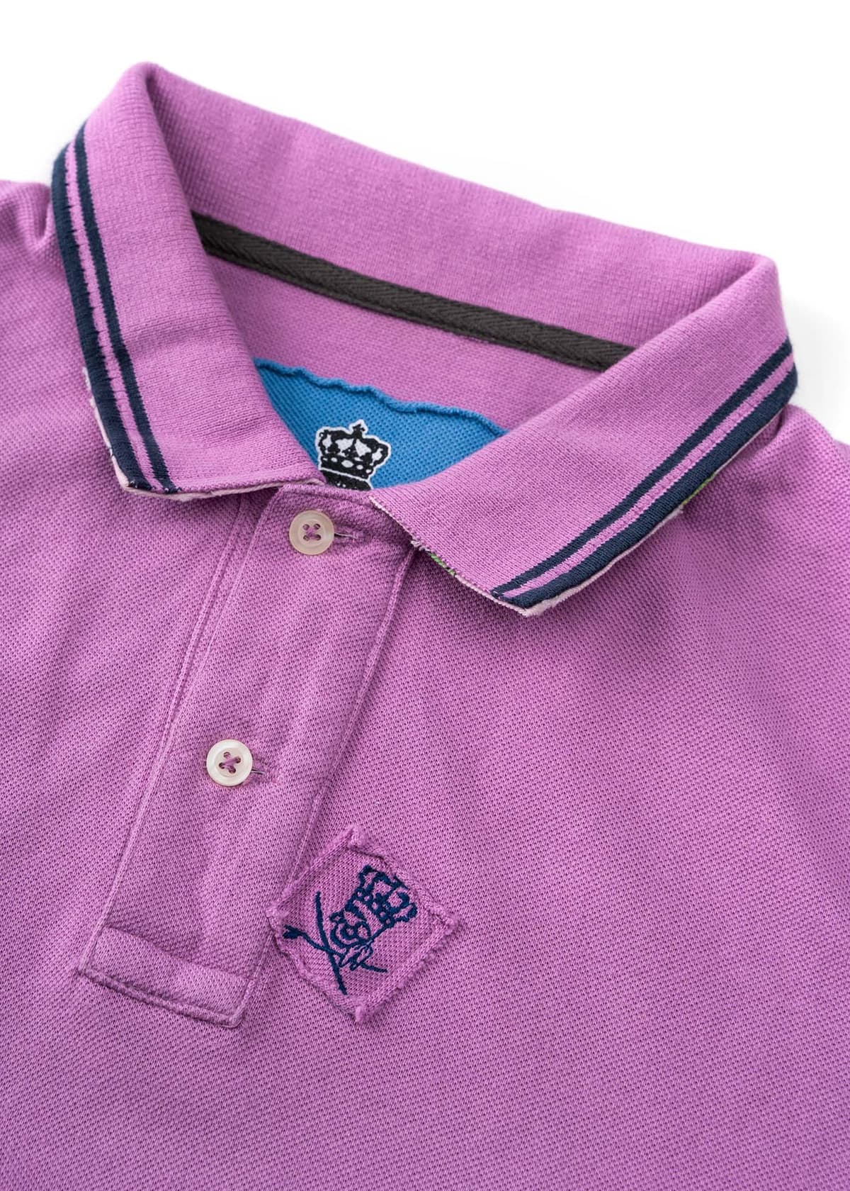 Men's Polo Shirts La Tortuga Purple