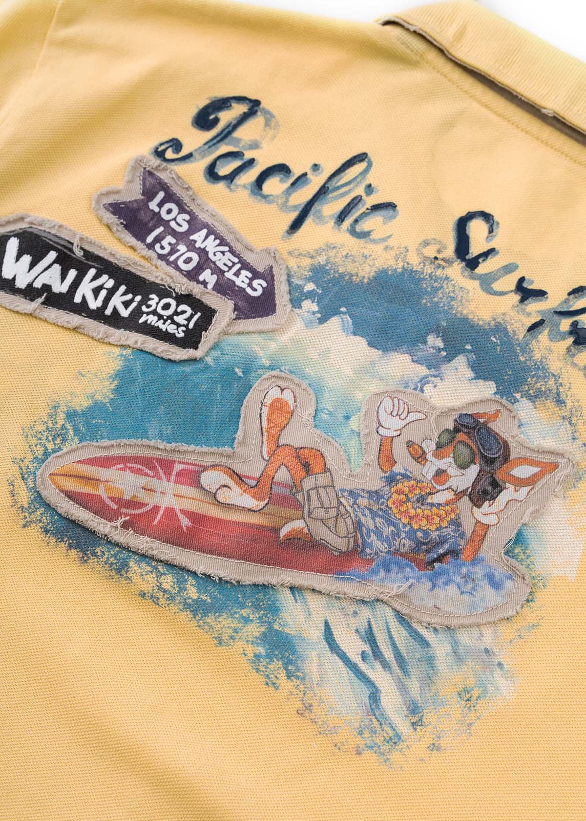 Men's Polo Shirts La Tortuga Yellow