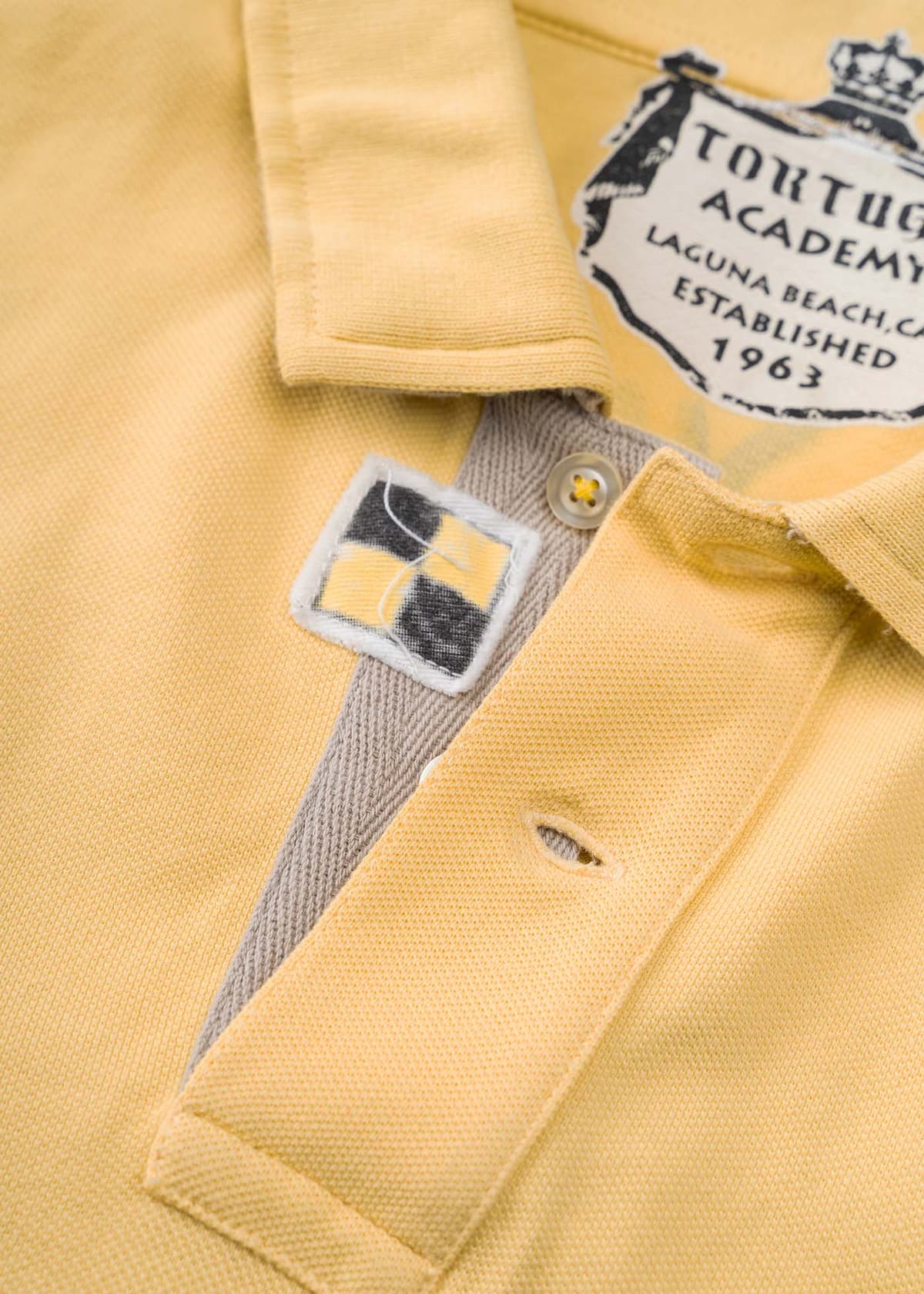 Men's Polo Shirts La Tortuga Yellow