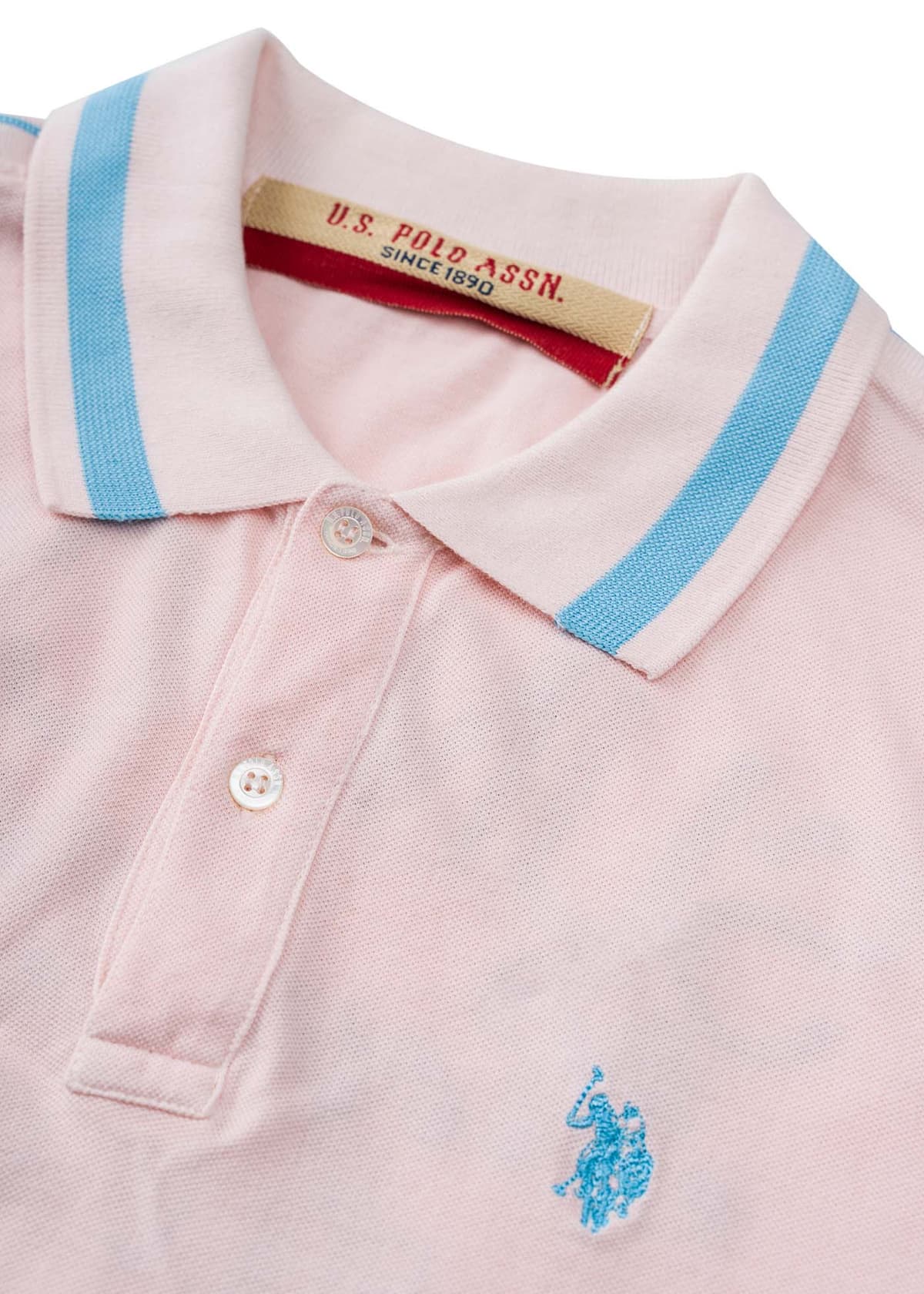 Men's Polo Shirts U.S. Polo Assn Pink