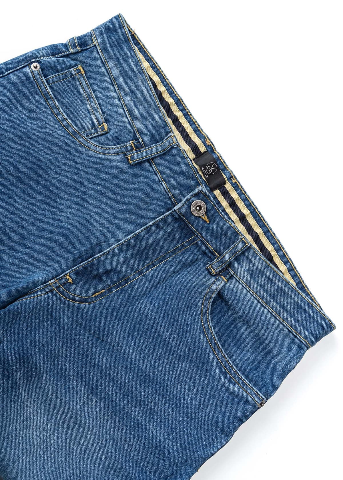 Men's Denim Shorts Fragosto Blue