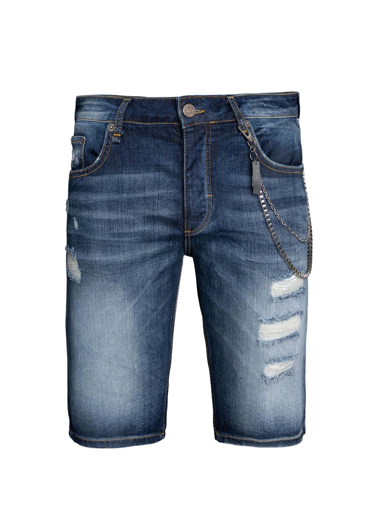Men's Denim Shorts Hamaki-Ho Blue