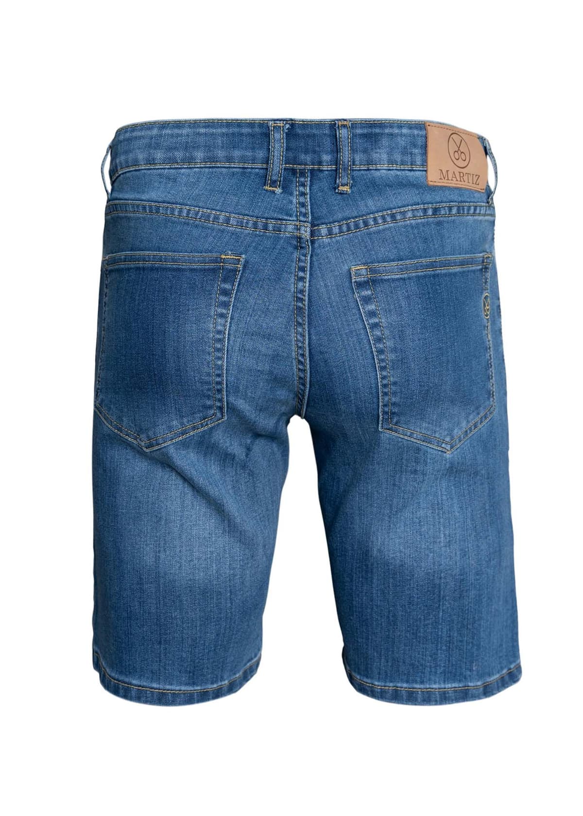 Men's Denim Shorts Fragosto Blue