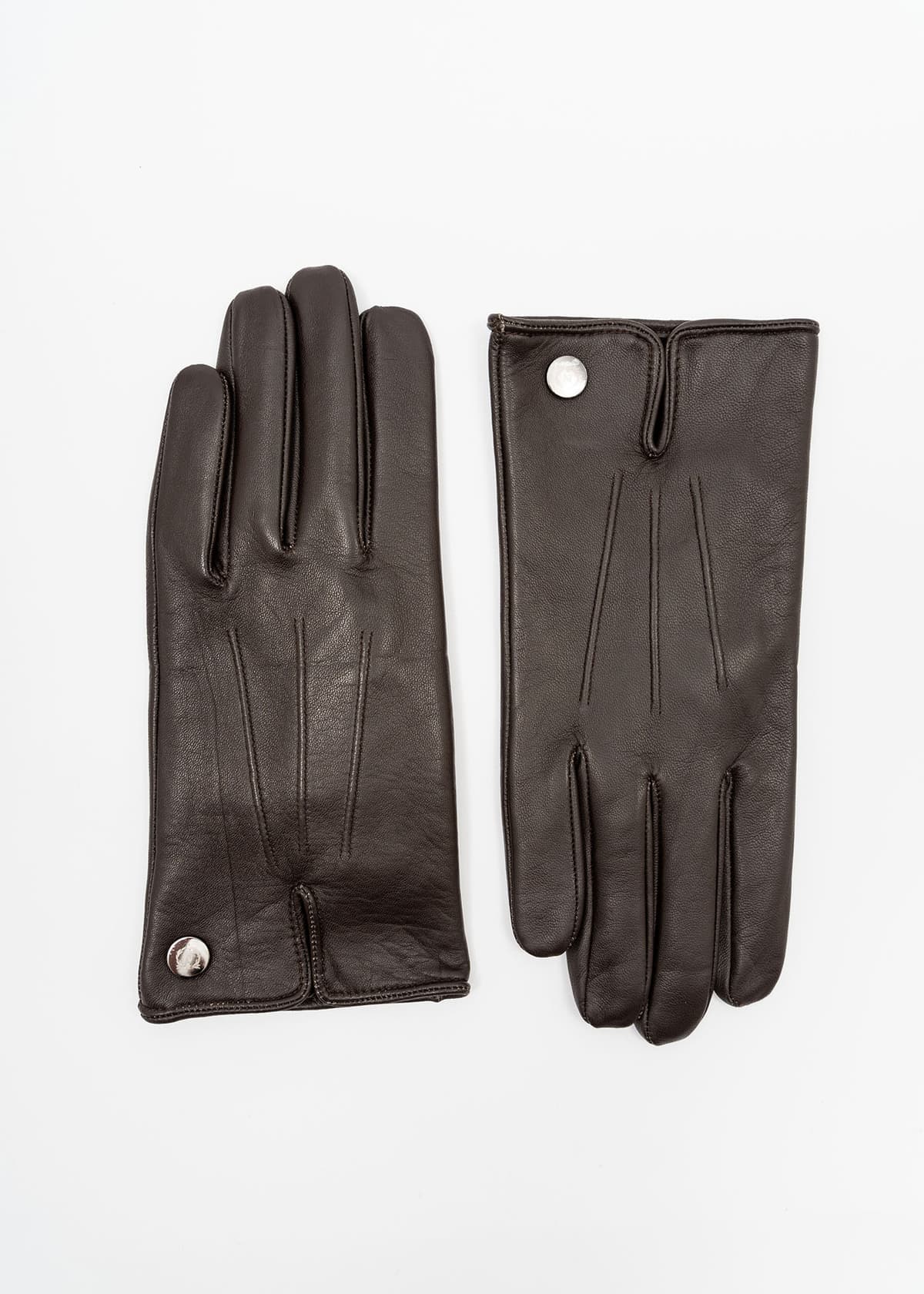 Men's Gloves Monte Napoleone Brown