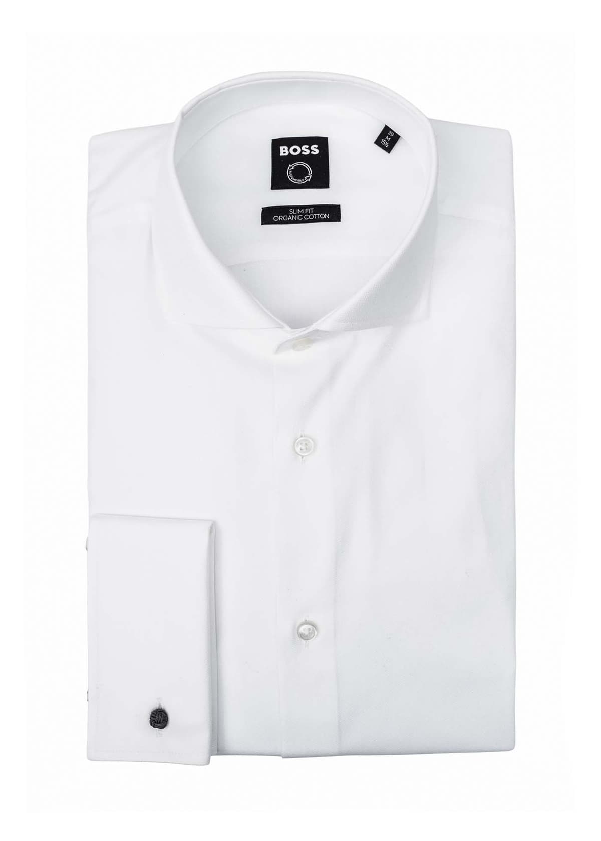 Men's Shirts Boss White