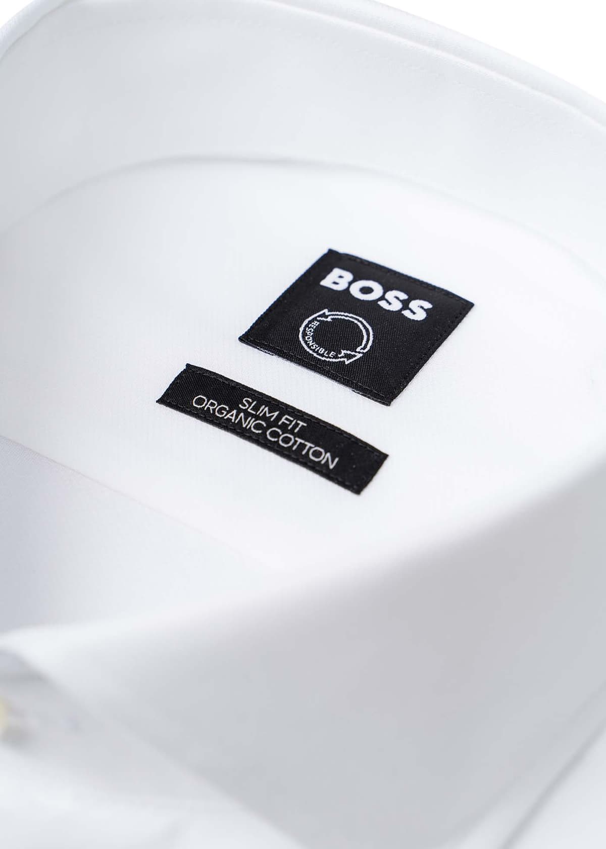 Men's Shirts Boss White