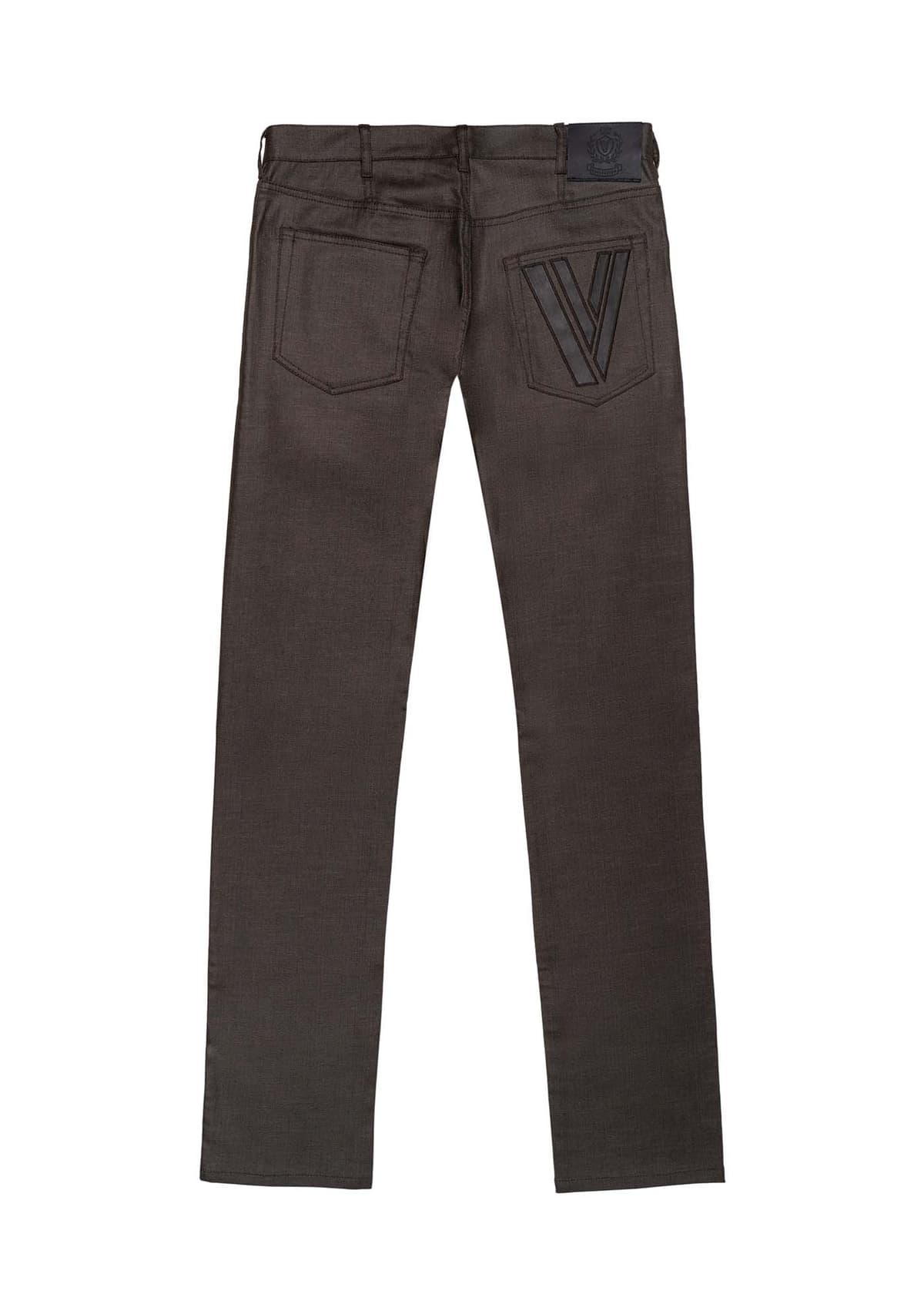 Men's Pants Versace Collection Brown