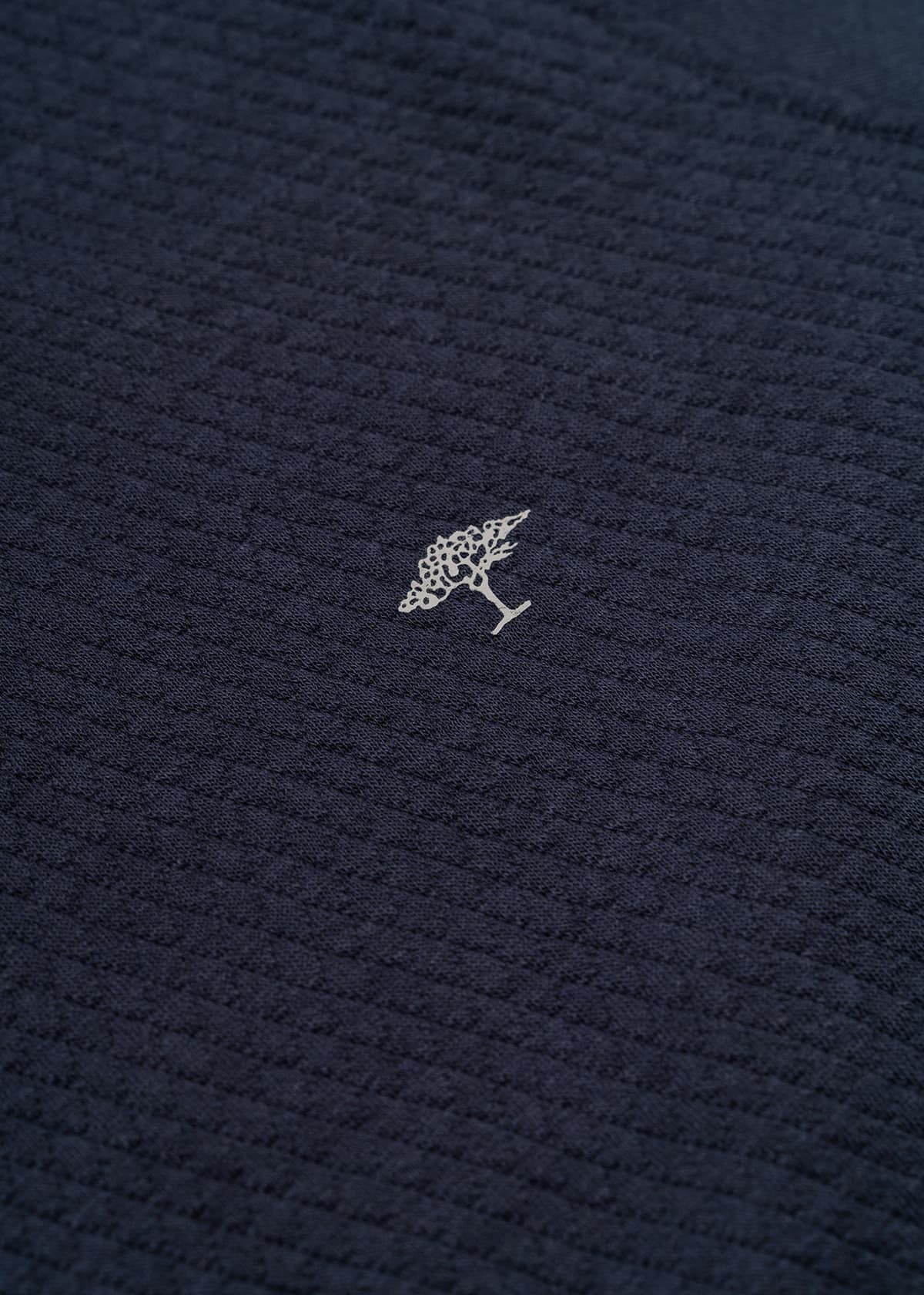 Fynch Hatton Πλεκτή μπλούζα της σειράς Structure - 1208 1725 685 Navy