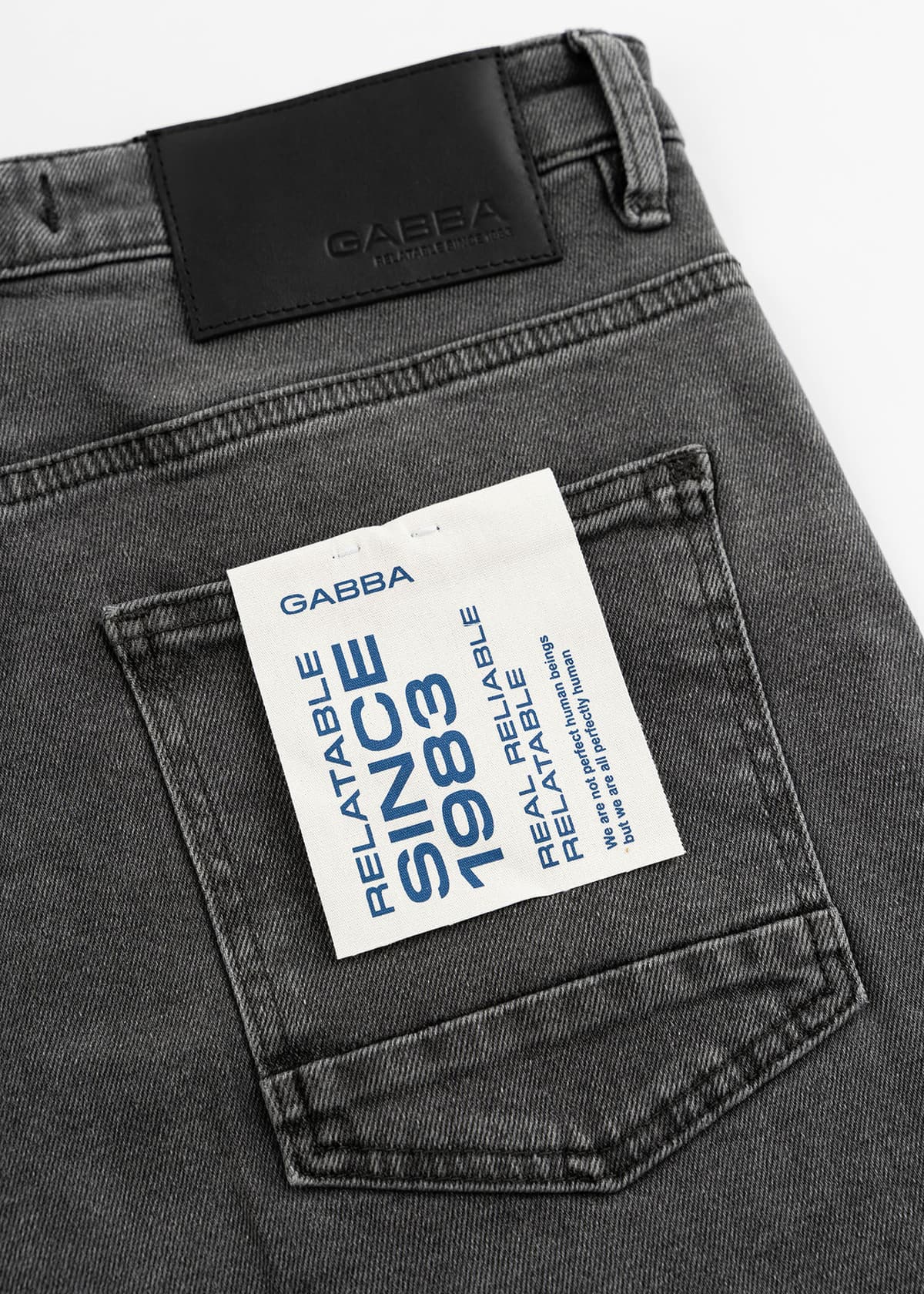 GABBA Jean Παντελόνι της σειράς Zem K4430 - 10149 Grey Denim