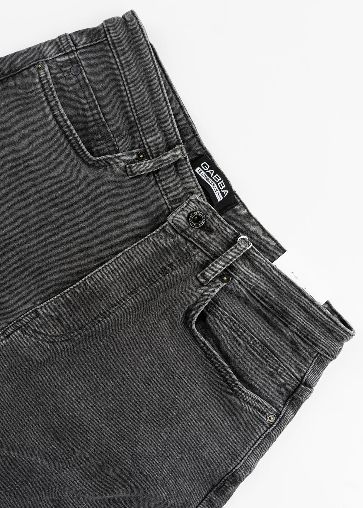 GABBA Jean Παντελόνι της σειράς Zem K4430 - 10149 Grey Denim