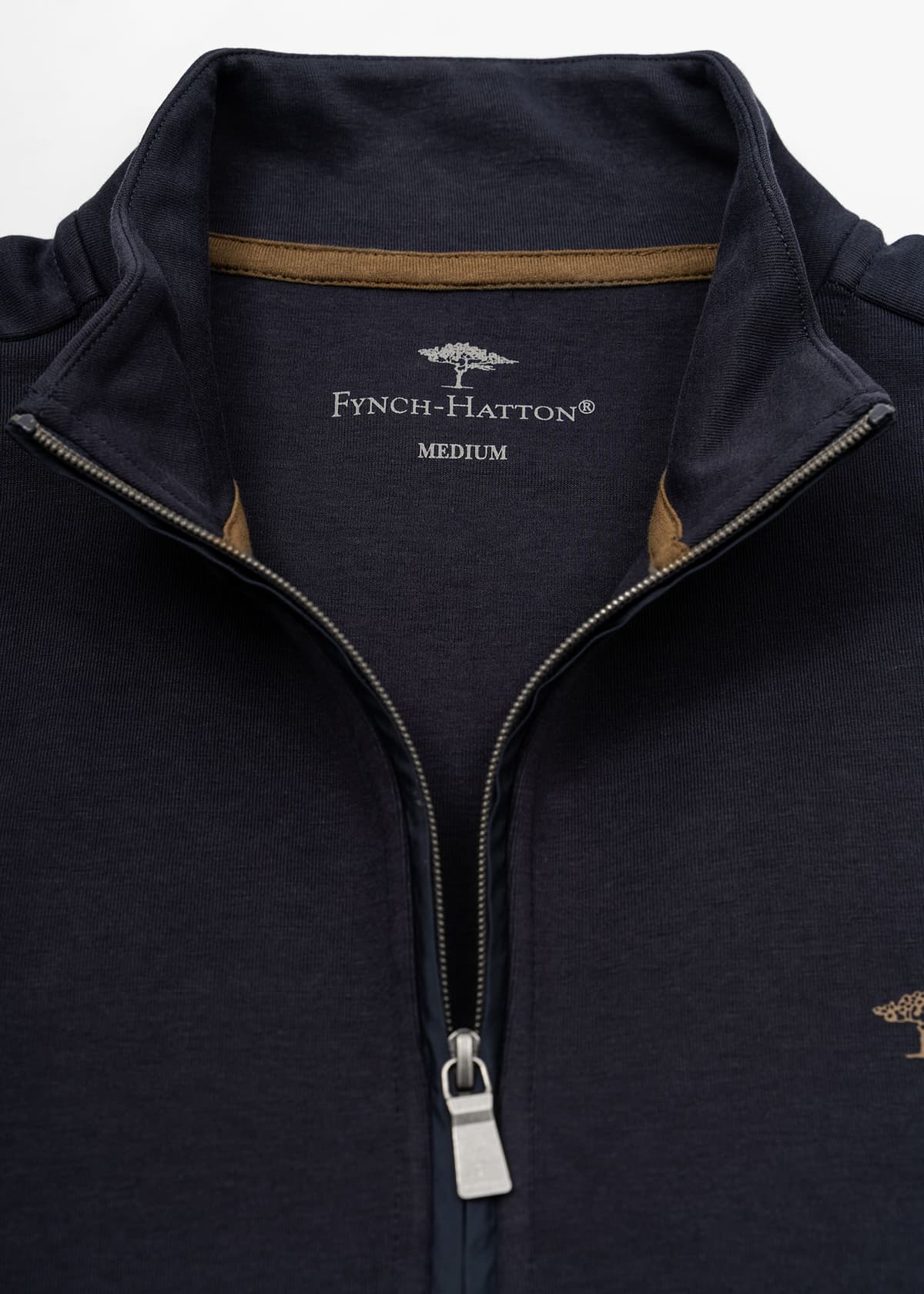 Men's Cardigans Fynch Hatton Blue