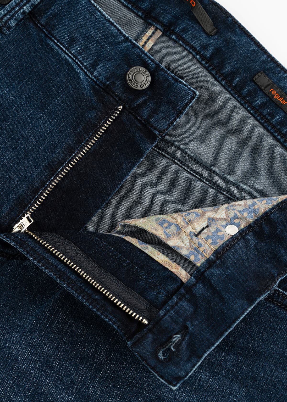 Men's Jeans Alberto Blue