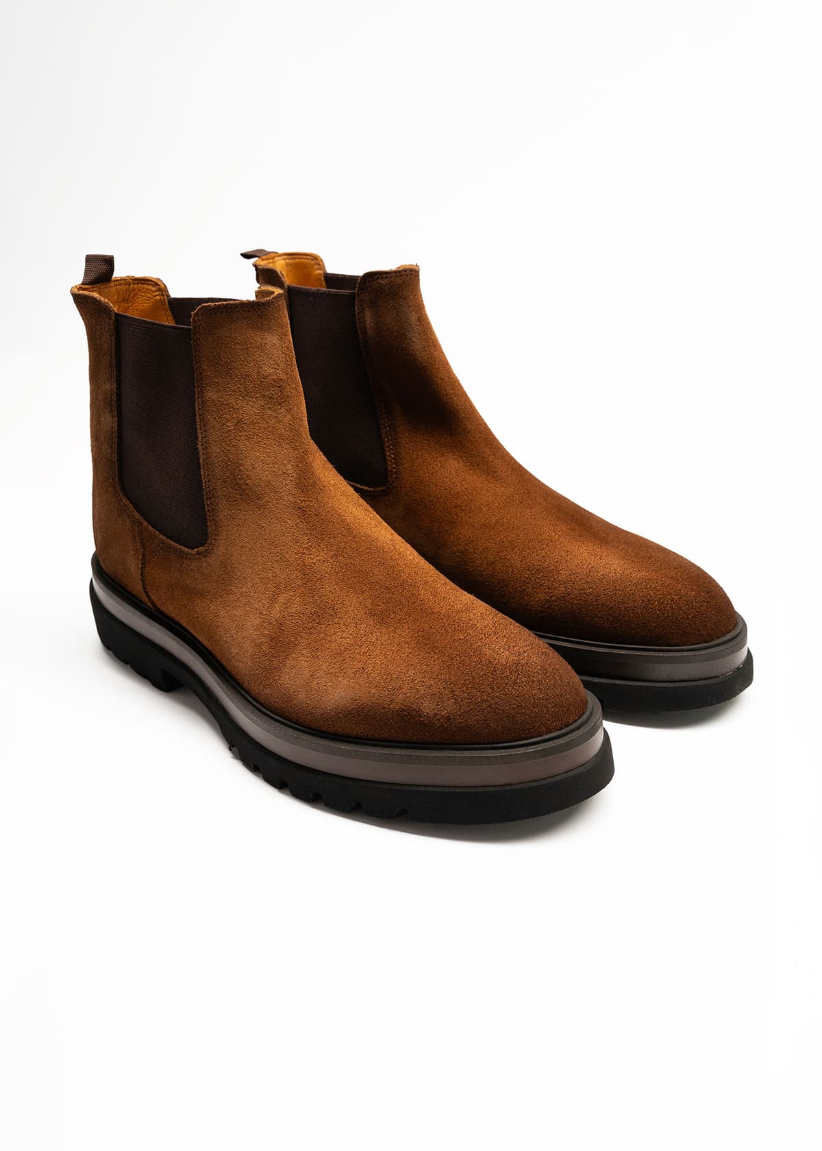 Men's Ankle Boots Perlamoda Brown