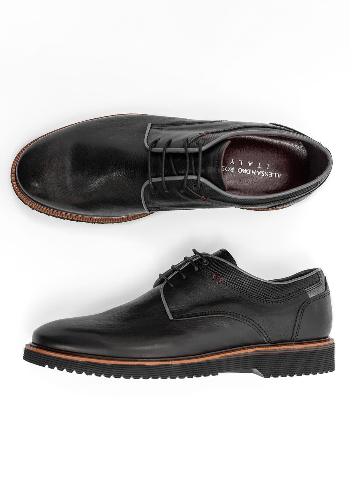 Men's Oxfords Alessandro Rossi Black