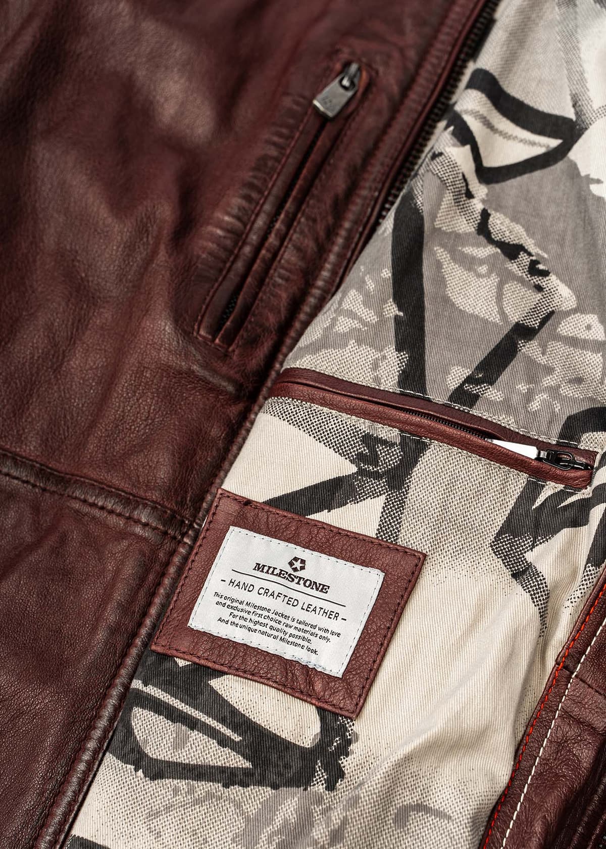 Men's Jackets Milestone Bordeaux